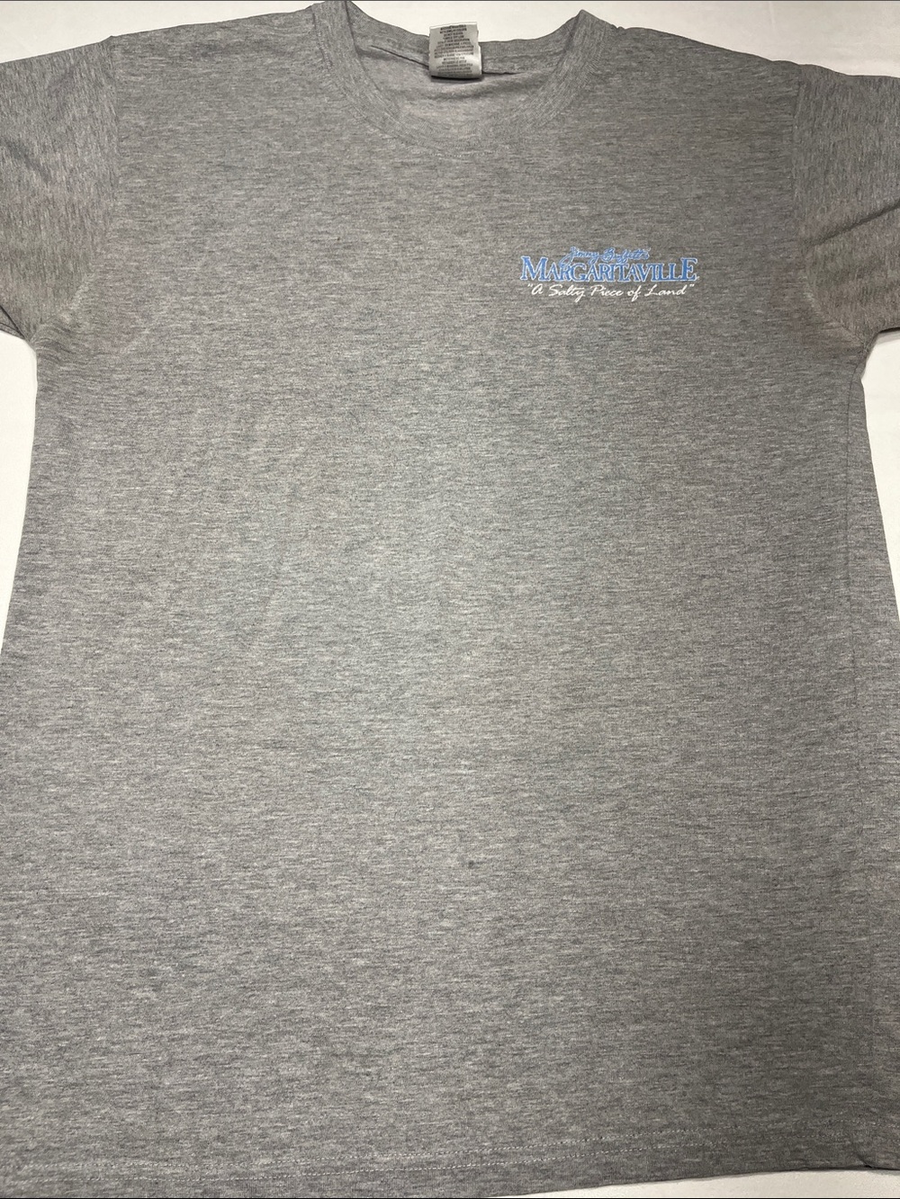 Margaritaville Las Vegas Salty Piece of Land Gray T-Shirt Medium SKU 0109